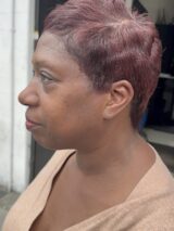 Afrotherapy Salon Afro Hair Pixie Cut With Colour
