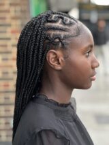 Afrotherapy Salon Fulani Braids With Design