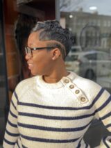 Afrotherapy Salon Realxed Hair With Pixie Cut And Hair Design